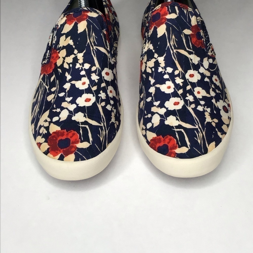 SEAVEES Baja Slip Ons Trina Turk Poplin Twill Sneakers. - Picture 4 of 10